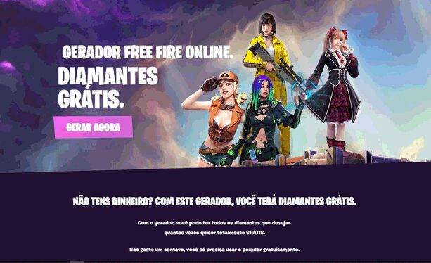 gerador diamantes free fire