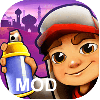 mod apk peselancar kereta bawah tanah