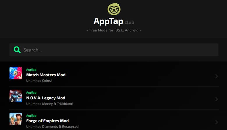 app tap club